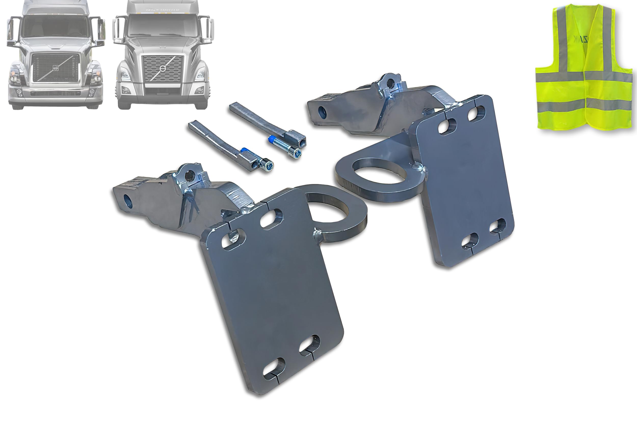 Bumper Deer Moose Brush Guard Ex-Guard Brackets Mounting